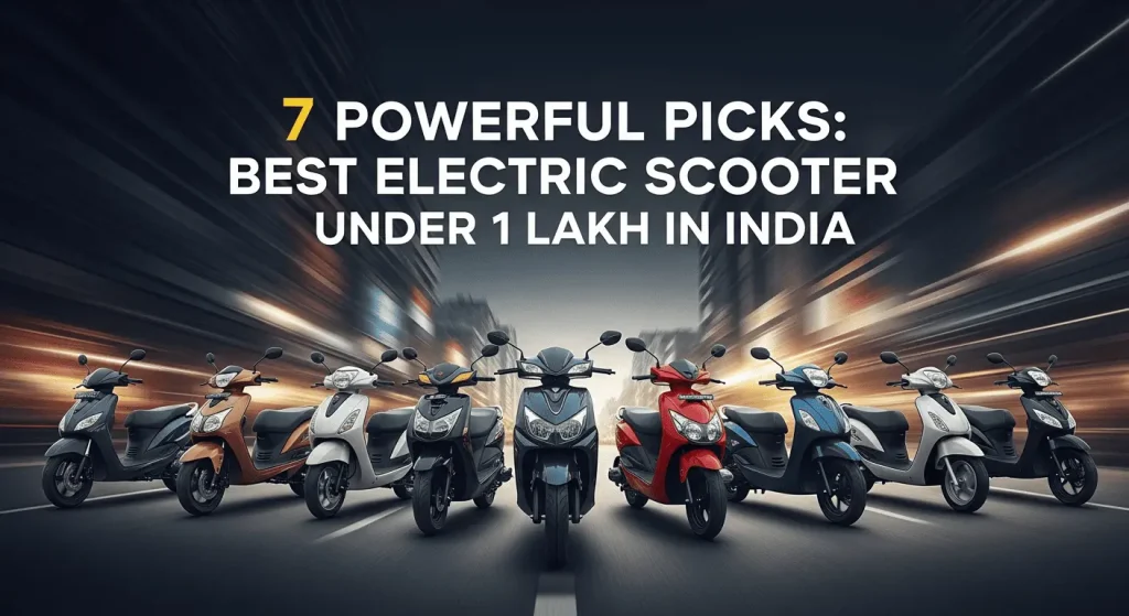 Best Electric Scooter Under 1 Lakh in India