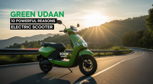 Green Udaan Electric Scooter 30KM